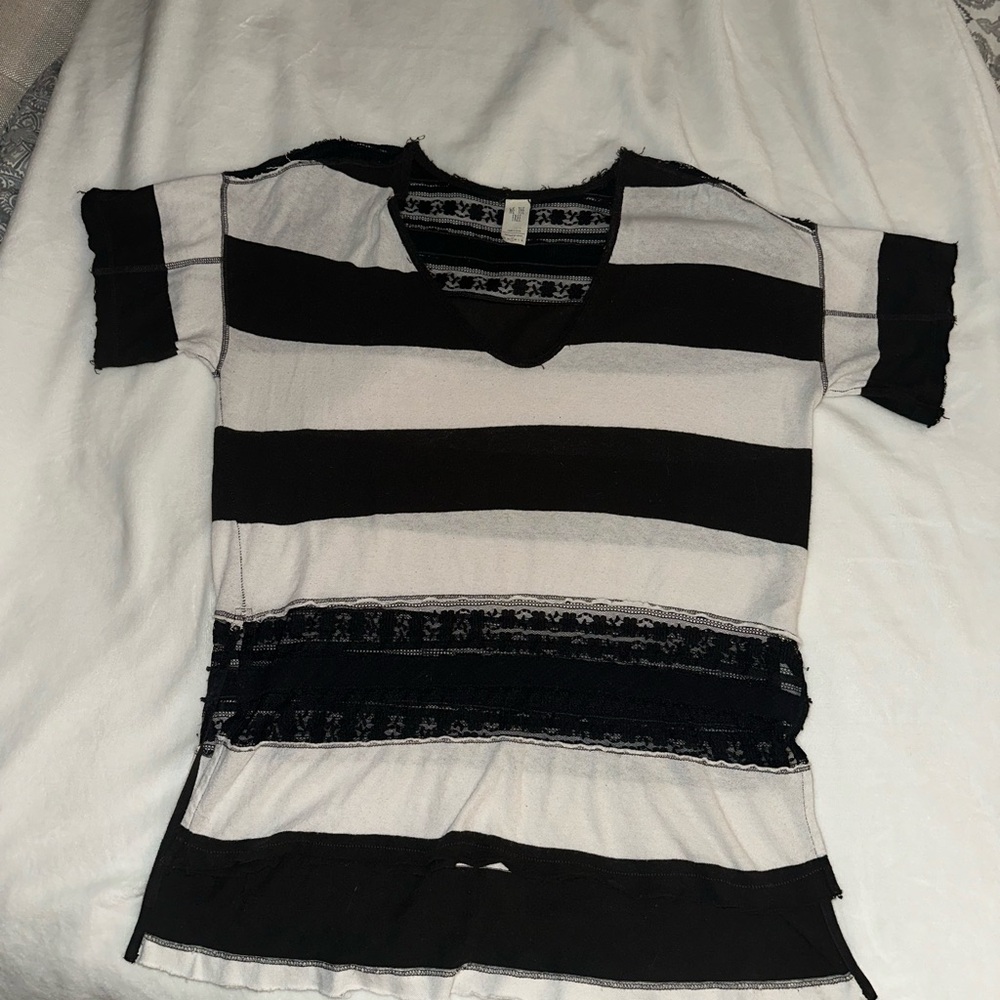 Vintage free people v neck tunic